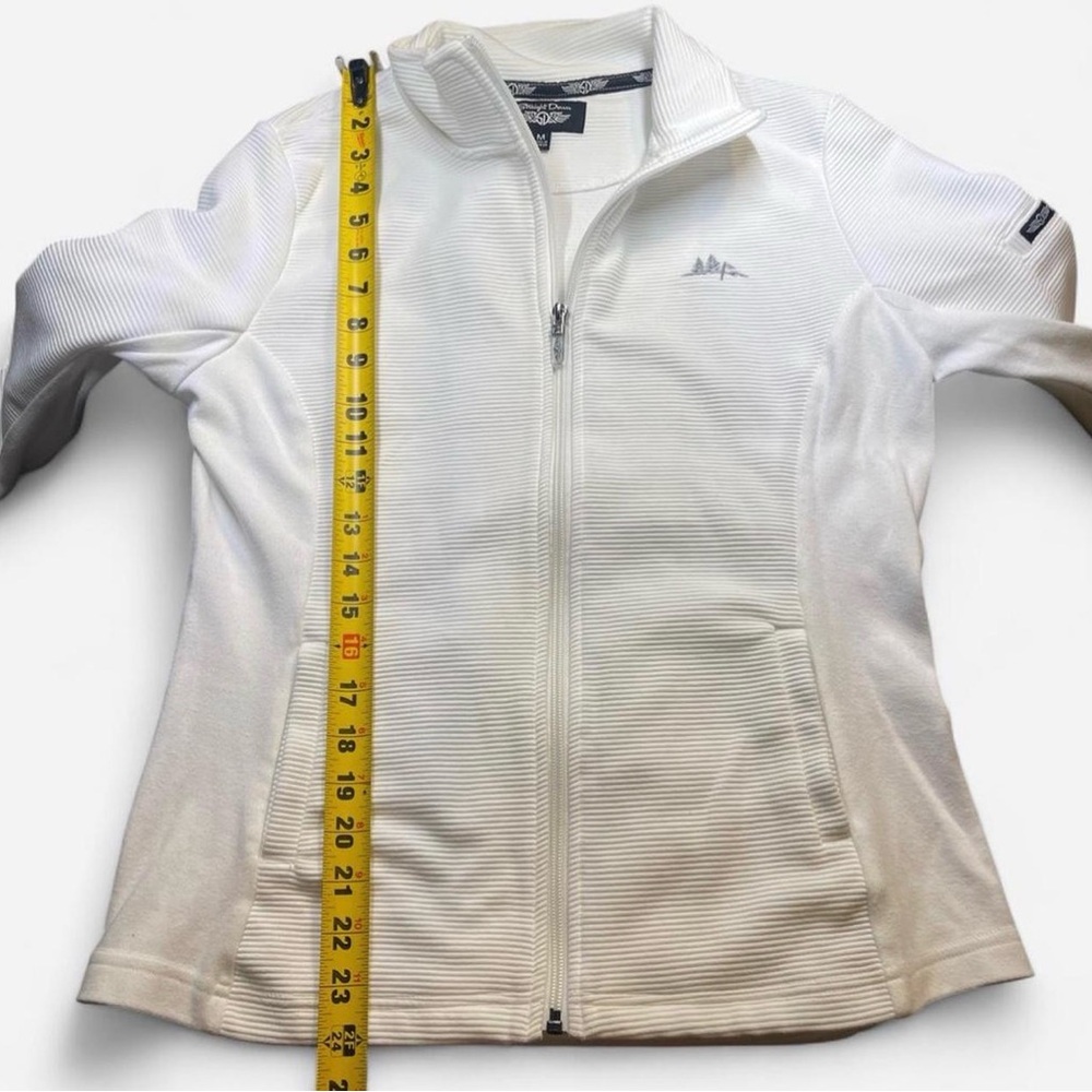 Straight Down White Hiking Performance Ribbed Ful… - image 4